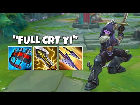 New Crit Item Is Absolutely Broken On Master Yi