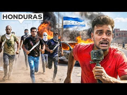 I Spent 72 Hours In Most Dangerous Country On Earth 🇭🇳