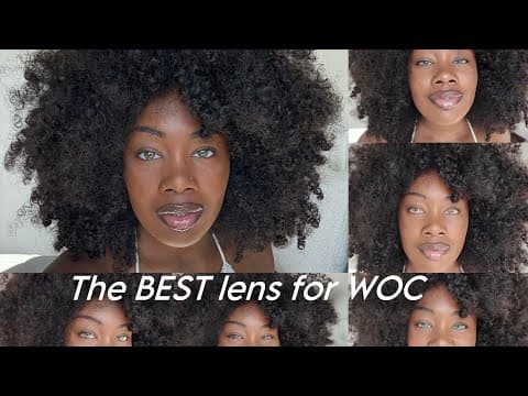 Best Contact Lenses For Dark Eyes | Natural & Halloween Contacts For Woc| Ttdeye
