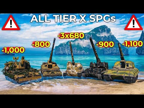 Which Spg Is Craziest In 2025!? ⛔ | The Best Artillery In World Of Tanks