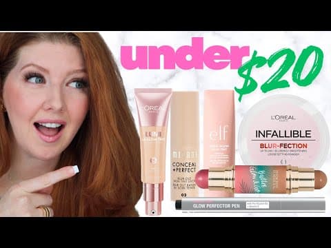 Affordable Drugstore Makeup For Mature Skin Under $20!