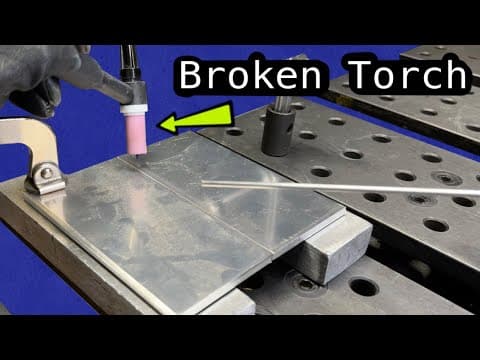 Can You Pass A Tig Welding Test, With A Terrible Setup?