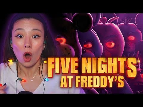 First Time Watching Five Nights At Freddy's *movie Reaction*