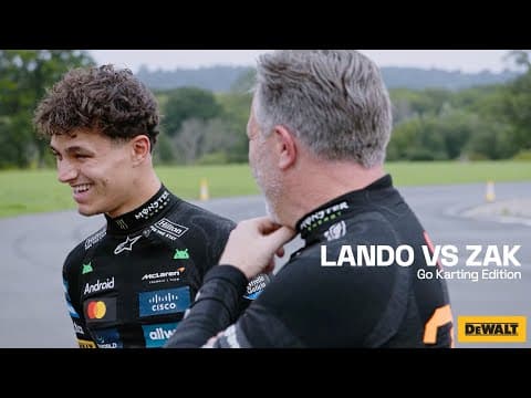 Lando Vs Zak: Go Karting Edition | Dewalt & Ebay