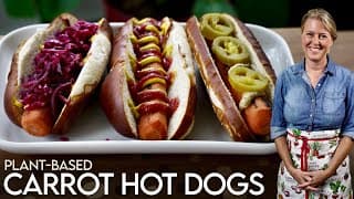 My Secret To Perfect Carrot Hot Dogs ❤️ Even Meat Eaters Love These!