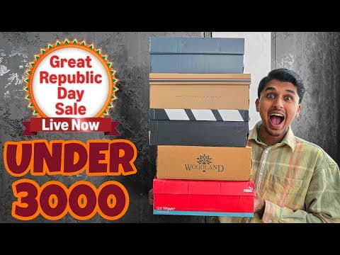 Top 5 Everyday Sneakers Under ₹3000 | Office & College Picks