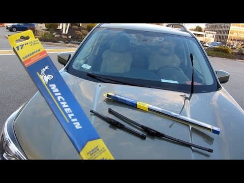 Subaru Forester 2019 |  Front Wipers Replacement | Michelin Guardian Wipers Blades