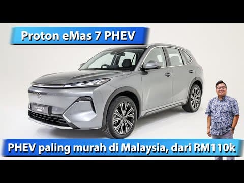Proton Emas 7 Phev - Ev Tapi Ada Enjin, Range 996 Km, Dari Rm110k