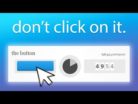 The Mysterious Button You Shouldn't Click (what Really Happened)