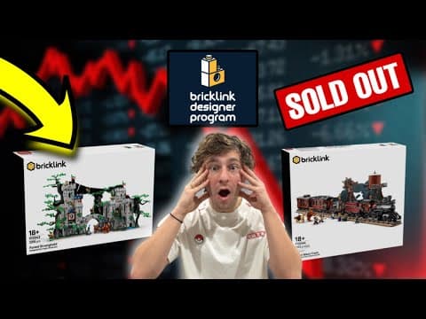 Sold Out Lego Bricklink Designer Re-release