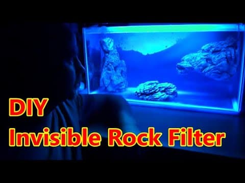 The Best Internal Aquarium Filter - And It's Invisible - Diy Invisible Aquarium Filter Build