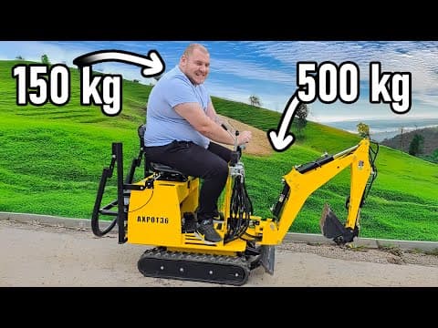 Najmanji Bager Na Svetu!