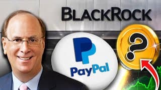 I’ve Uncovered The Altcoin That Blackrock Is Buying!! (paypal Is Too)