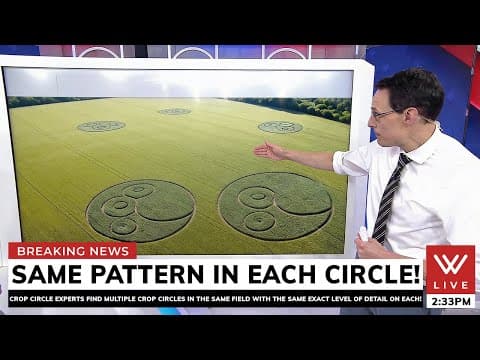 Experts Just Found A Second Crop Circle With The Same Symbol. This Can't Be Coincidence...