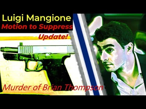 Statements Out - Search Next? Update On Luigi Mangione Motion To Suppress - Attorney Analysis