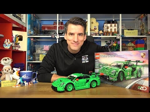 Immerhin ist er grün! LEGO® Technic 42224 Porsche 911 GT3 R Rexy