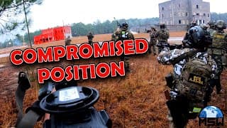 $1500 Worth Of Pyro Used In One Stairwell | Milsim West Black Sea Storm (arcturus Ak12k)