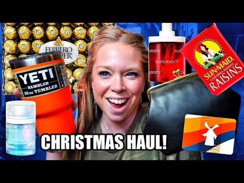 What I Got For Christmas! (christmas Haul 2025!)