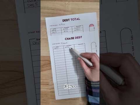 Debt Check In - Week 1 - Debt Payoff 75 Day Challenge #debtreduction #consolidatedebt #debtupdate