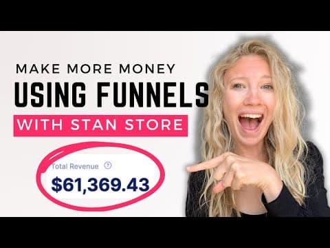 What Is A Funnel In Stan Store And How Does It Make You Money