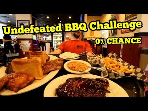 Undefeated Monster Bbq Challenge | Manvfood | Molly Schuyler