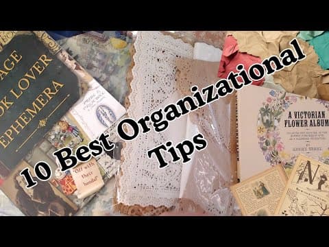10 Best Organizational Tips From E ~ Lets Jumpstart January ~ All About Paper