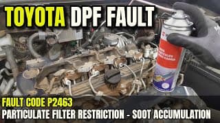 Toyota D4d - Dpf Fault Won't Clear - How To Diy - Found & Fixed