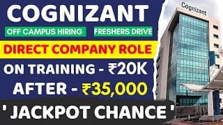 Cognizant Genc Hiring 2025 In Tamil | Freshers Apply Now | Tamil Job Updates /jobs For You Tamizha