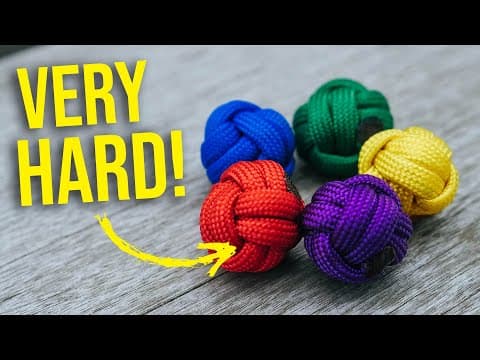 Can I Beat This Kid's Game With Paracord?