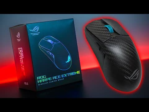 Best Premium Mouse Of 2024 - 8k Wireless Rog Harpe Extreme