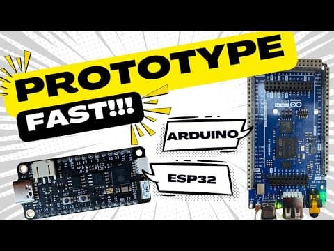 How To Prototype An Electronics Project Fast! #teamwater #arduino