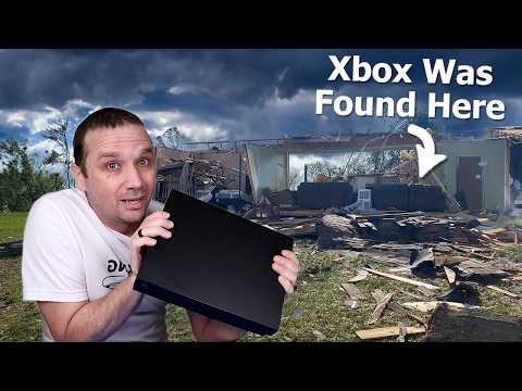 I Bought A Tornado Damaged Xbox - Let’s Try To Fix It!
