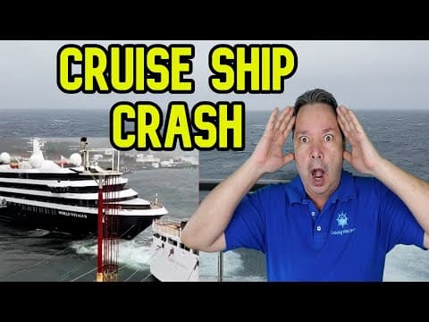 Two Cruise Ships Crash Into Each Other