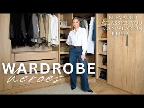 Autumn Wardrobe Heroes | Elevate Your Classic Style