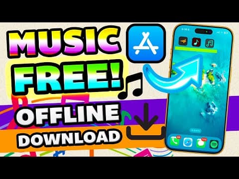 Top 3 Best Free Music Apps + Offline Download For Iphone (ios) - 2024! *100% Legal*