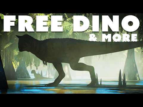 🔲 New Jwe3 Free Update: Free Dinosaur, New Island Biomes & More | Jurassic World Evolution 3
