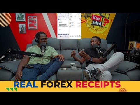 Kenyan Prince Leaks His Real Forex Backend Receipts! ($6,000+ Withdrawal Proof)
