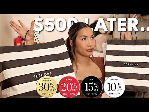 My Last Haul Of 2025 // Sephora Savings Event