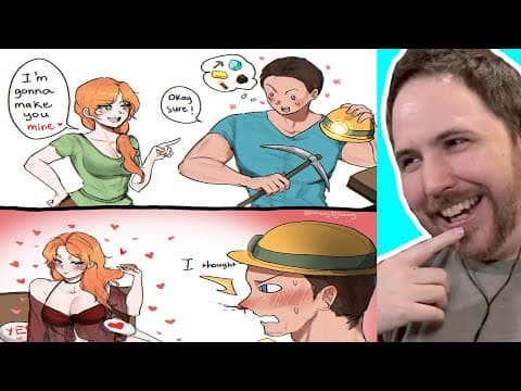 Minecraft Steve Didn't Know What She Meant By "mine" - Video Game Memes