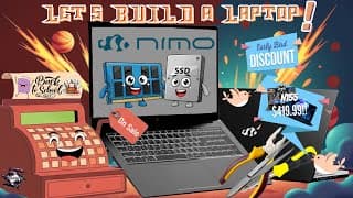 Nimo N175 R9-8945hs Diy Guide: Build A Laptop For Less Than A Framework!
