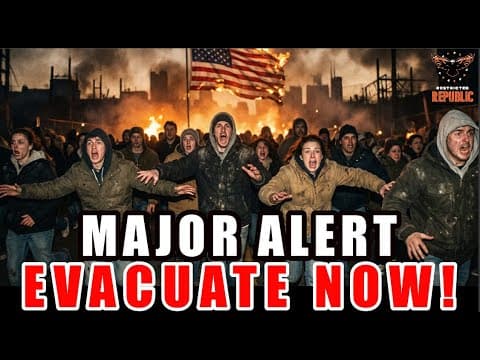 Major Alert Evacuate Now! It's Happening! It's Time To Seek Cover Before It's Too Late!