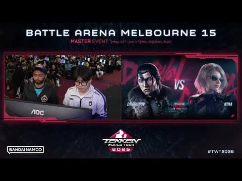 Ulsan (dragunov) Vs Arslan Ash (nina) Twt 2025 Bam 15 Top 8 - Losers Final