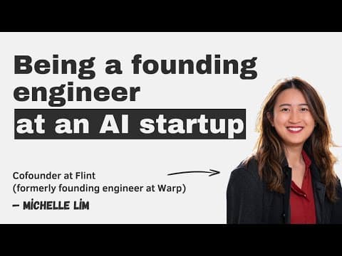 Being A Founding Engineer At An Ai Startup