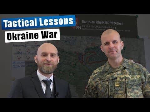 Tactical Lessons: Ukraine War Feat. Col. Reisner