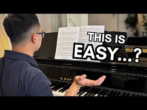 Why 'easy' Piano Songs Are Actually Terrible For Beginners