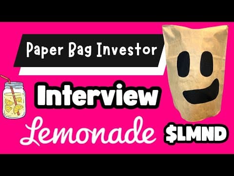 Can Lemonade Stock 10x? 🍋 W/ Paper Bag Investor