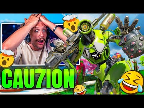Reacting To The Sentinel God Of Apex Legends! Cau7ion's Best Clips!