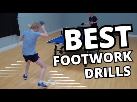 Best Footwork Drills For Table Tennis