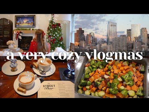 Vlogmas | Christmas Shopping, Holiday Market & A Few Days In Boston