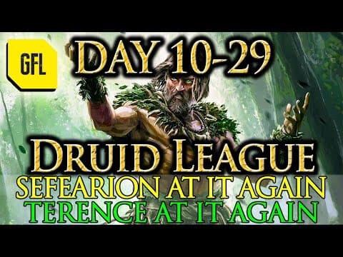 Path Of Exile 2 0.4, Druid League Highlights Day #10-29 Sefearion At It Again, Terence At It Again!